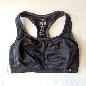 [Victoria's Secret] VSX Sport Bra Dark Grey Small